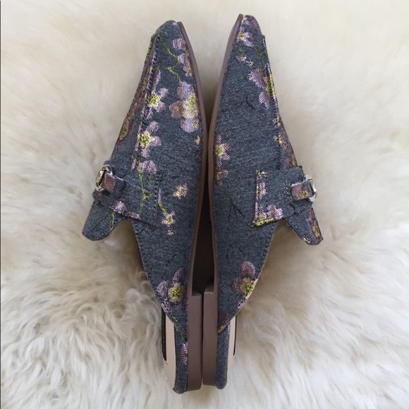 Steven By Steve Madden Floral Rilee Slip-On Mules - Picture 6 of 7